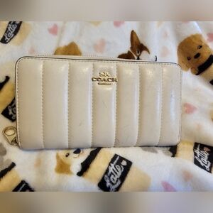 Coach Cream Wallet